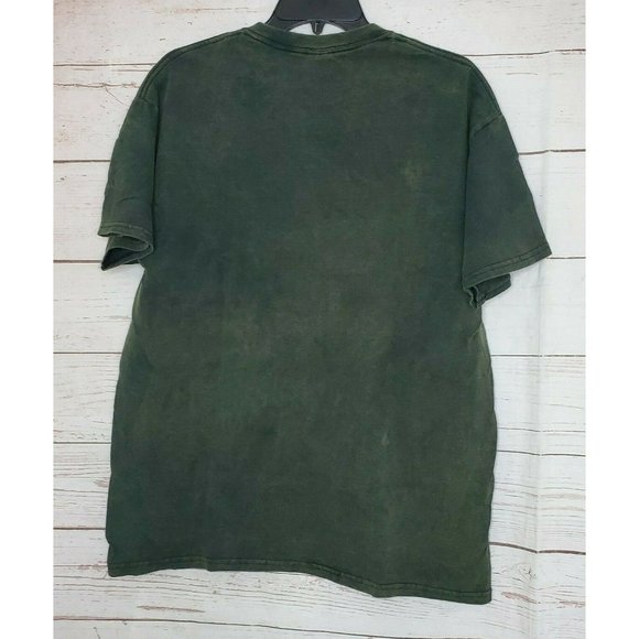 Gildan Ultra Cotton Large Cape Fear 1585 North Carolina Skull Graphics T Shirt - Picture 6 of 11